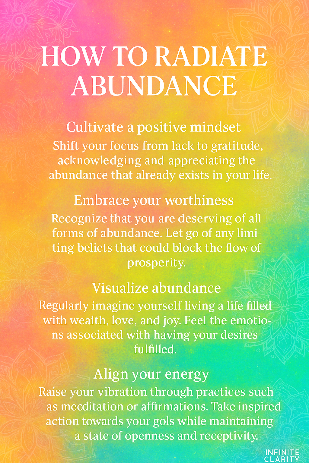 Radiate Abundance – Digital Download