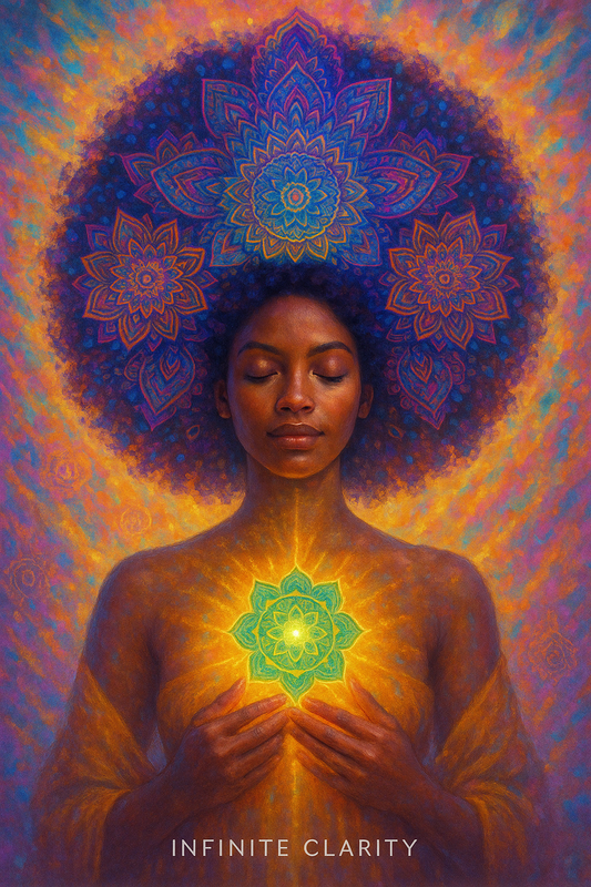 Awakening the Heart Chakra – Ethereal Art Print