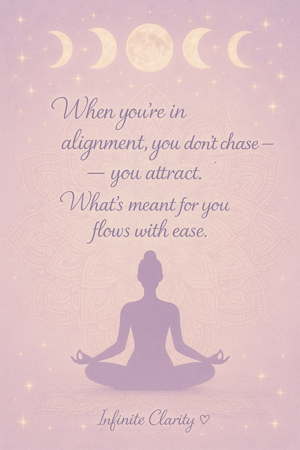 Staying in Alignment Printable | Ethereal Celestial Wall Art | Digital Download